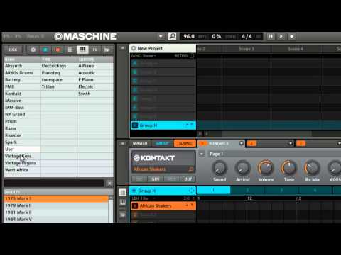 Native Instruments Maschine 1.7 and Komplete 8 browser integration