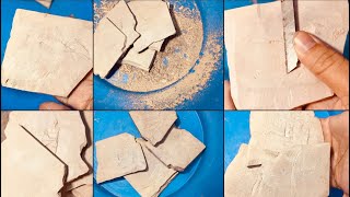 Pink shale stone dry cleaning 💥|| soft cleaning video || screenshot 2