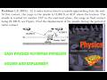 Simple Physics Olympiad Problem from HRK Solved!
