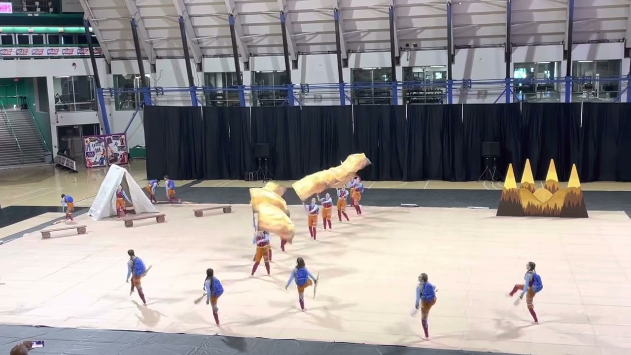 Rancho Bernardo Color Guard WGASC Prelims performance 4/22
