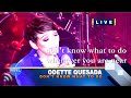 [LYRICS] DON&#39;T KNOW WHAT TO DO (RIC SEGRETO) (Odette Quesada) Momentum Live  MNL [8K]