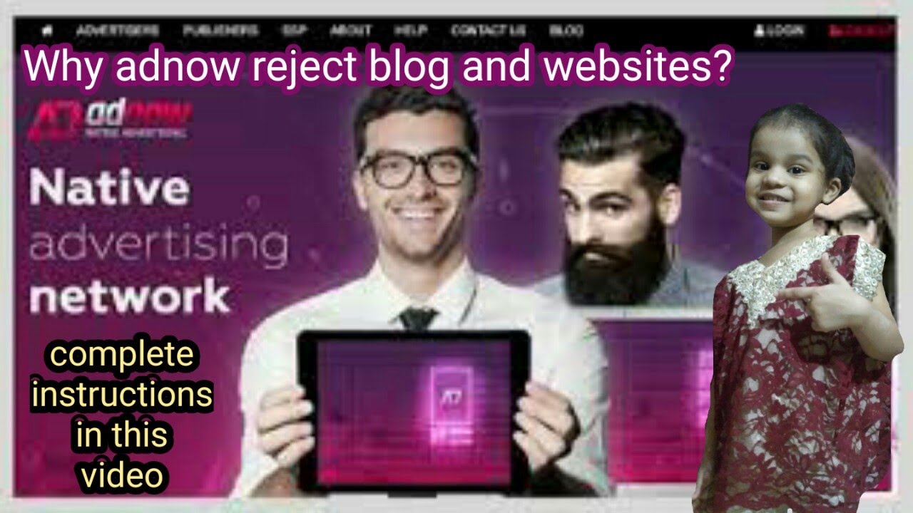 Adnow site reject kiyon kr raha hy? Why adnow reject blog and websites? complete guide