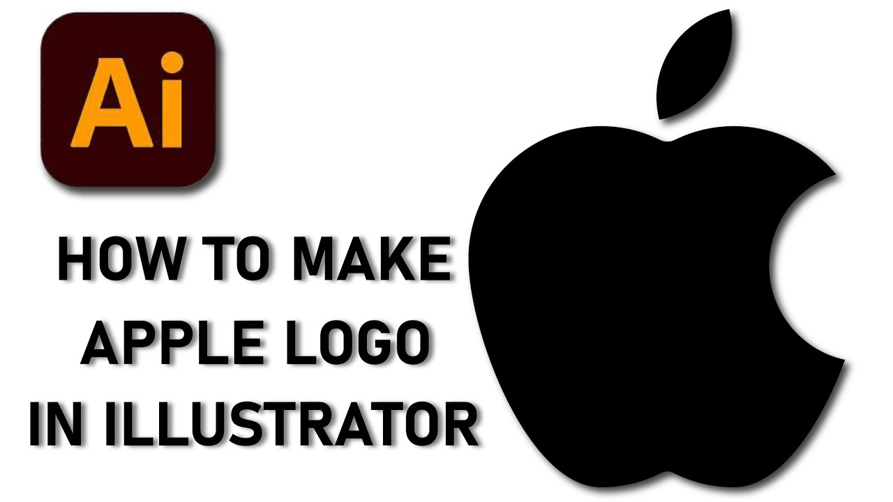 How to make the Apple Logo in Adobe Illustrator | #appledesign | #mhn ...