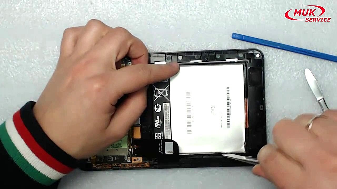 New Update Планшет ASUS ME173X. Замена аккумулятора
