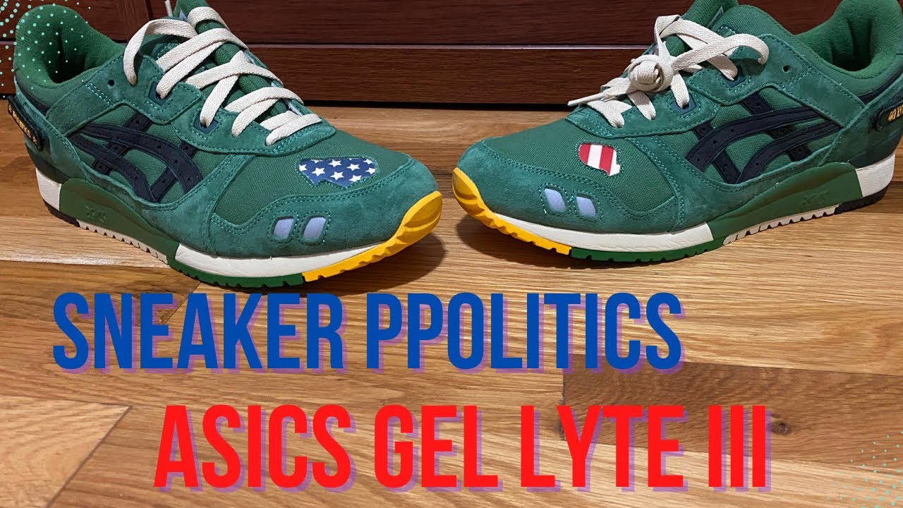 Sneaker Politics X Asics Gel Lyte 3 Review - YouTube