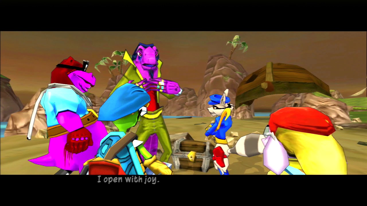 Sly 3: All Dimitri's Lines in Cutscenes