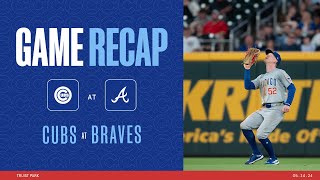 Cubs vs. Braves Game Highlights | 5/14/24