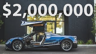 Sitting in a $2,000,000 Car - Pagani Huayra Video Shoot