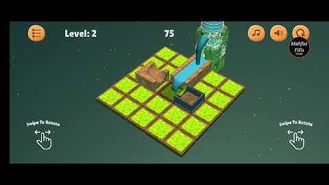 Water Games level 2 water games : Save the Trees|| offline puzzle gameplay | walkthrough Android
