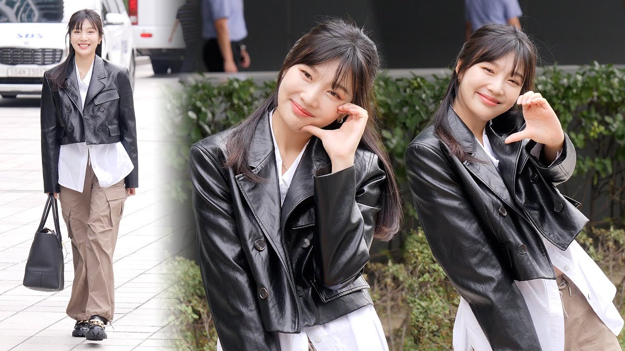 팬들 찾는 레드벨벳 조이 직캠 @ 220914 동물농장 출근길｜Spinel