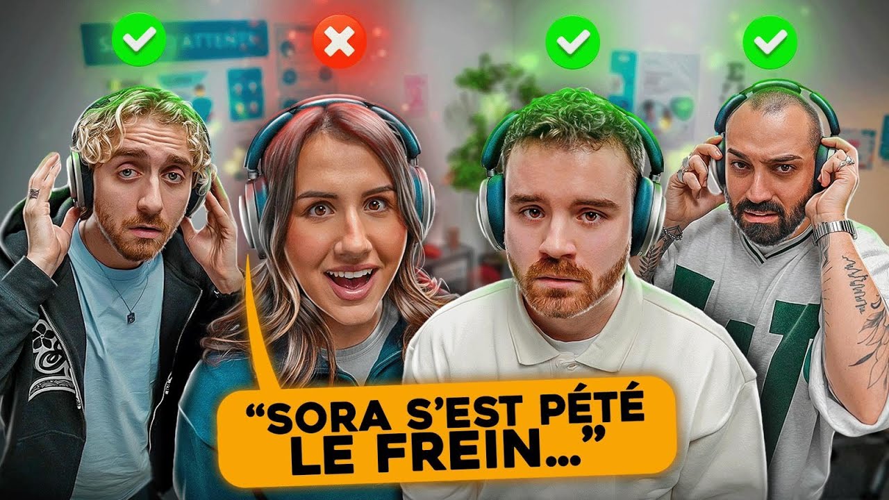 ÉCOUTE mais NE CRAQUE PAS #1 (avec Sora & M. Thomas)