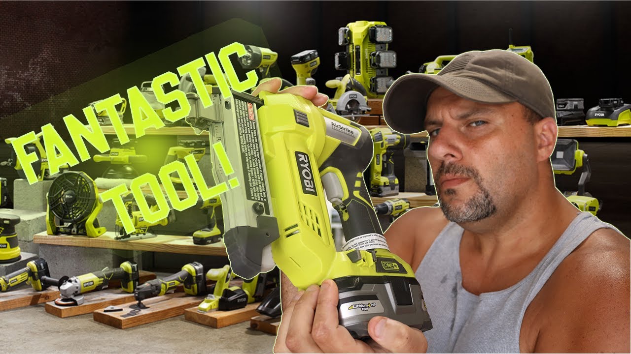 Hvile Græsse Næb Another Ryobi Tool That EVERY PROFESSIONAL NEEDS TO OWN! This Ryobi Power  Tool Is Top Shelf - YouTube