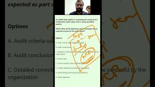 ISO Lead Auditor Exam Question Explained | ISO Lead Auditor Training #iso45001 #iso14001 #iso9001
