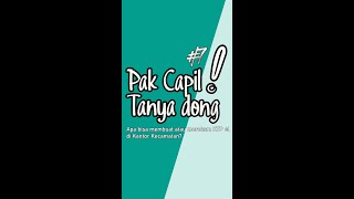 Apa bisa bikin atau rekaman KTP el di kantor kecamatan #pctd7