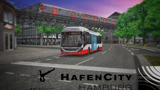 Omsi 2: Hafencity Hamburg Modern | Line 111 to Altona |Volvo 7900H screenshot 2