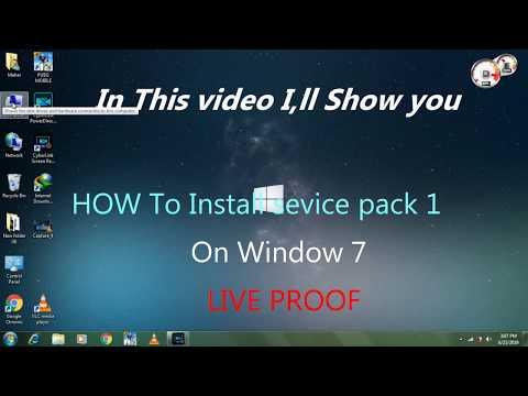 How To Install Service Pack 1 on Windows 7