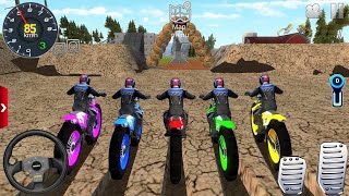Juegos De Motos Extreme Motocross Dirt Bike Stunt Racing Simulator #1 For Android los Mud Gameplays