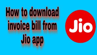 How to download invoice bill from my jio app#jio#invoicebill screenshot 5