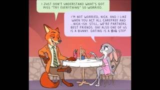 First Date Zootopia Zootropolis Romantic Comic Dub Ft. Animelodie