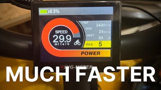 MAKING MY CYRUSHER EBIKE MUCH FASTER