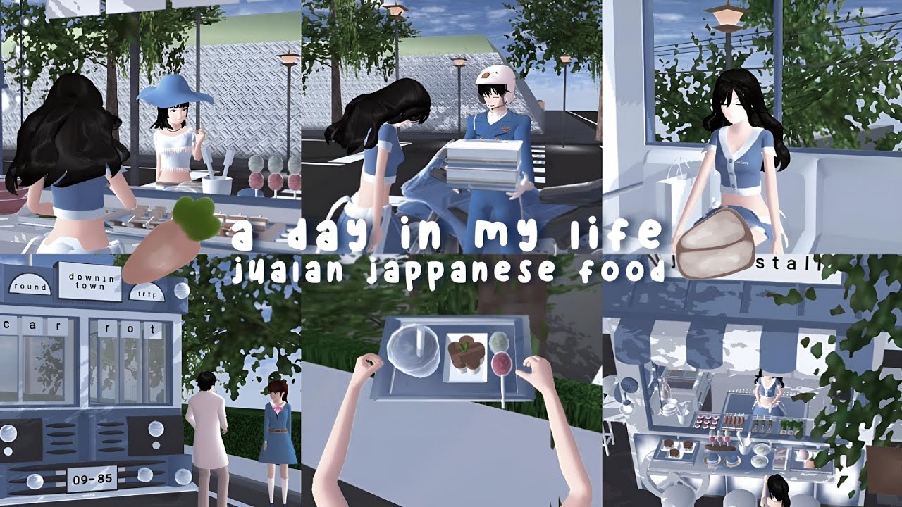 𐚈┊A Day In My Life ..「 jualan jappanese food 」✽ ┊ sss ₍՞っ ̫.՞₎