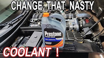 C5 Corvette Engine Coolant (What to use & how to change yours!)
