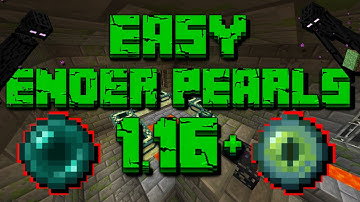 How To Get Ender Pearls FAST (And Easy) in Minecraft 1.16+