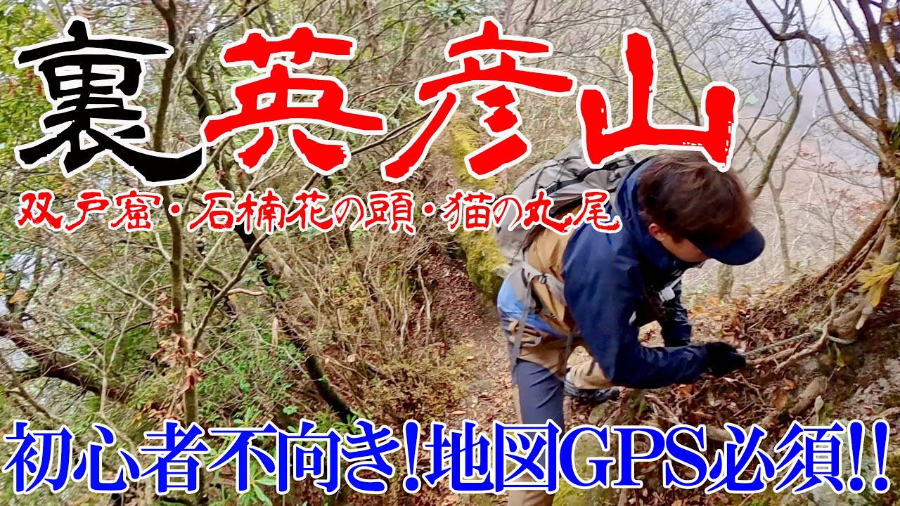 【福岡県添田町 裏英彦山】初心者不向き！アスレチック登山‼️