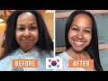 KOREAN MAGIC PERM ON BLACK HAIR // My hair transformation