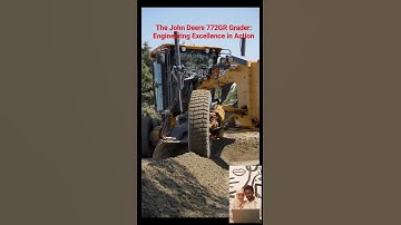 The John Deere 772GR Grader: Engineering Excellence in Action #shorts #johndeere #graders