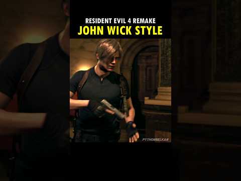 When Leon Goes Full John Wick... 👀 (Inc. Music) #residentevil4remake