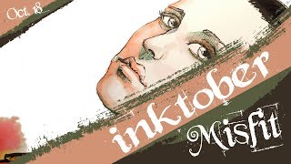 Inktober 2019 | Day 18 | Misfit