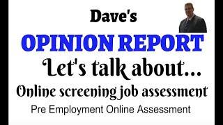 Job Interview - How to prepare for Online assessments - Part 1| Types of assessment