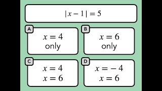 Absolute Value — SAT Math Facts & Formulas Quiz (36)