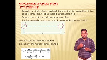 Capacitance of Transmission lines
