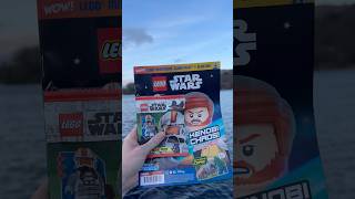 A Lego magazine by the lake #lego #starwars #legostarwars #legominifigures #legomagazine