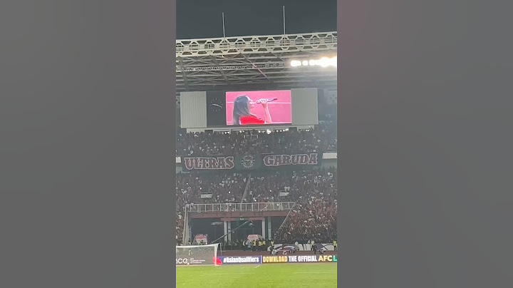 Raisa - Indonesia Pusaka | Indonesia vs Australia | Tribun Utara GBK la grande Indonesia #timnas