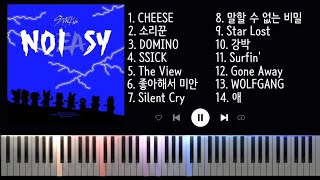 NOEASY(노이지)💙⚡ Stray Kids 스트레이키즈 피아노 모음 piano cover|CHEESE, 소리꾼, DOMINO, SSICK, The View, 좋아해서 미안···