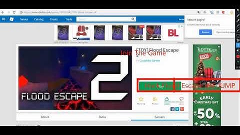 How to Infinite jump in Flood Escape 2! Must watch and very helpful!