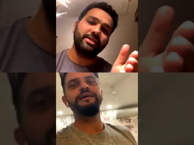 Rohit Sharma (@rohitsharma45) archived Instagram live stream from May 12, 2020