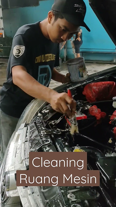 Sudah saatnya membersihkan ruang mesin mobil kalian secara detail nih! #detailing #ruangmesin #viral