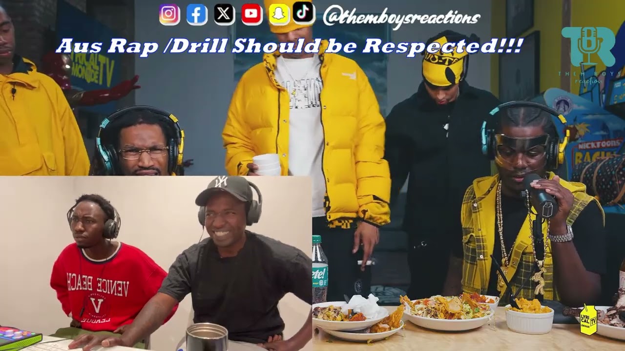 Concrete Boys - Lunch Break Freestyle Reaction (Australia)