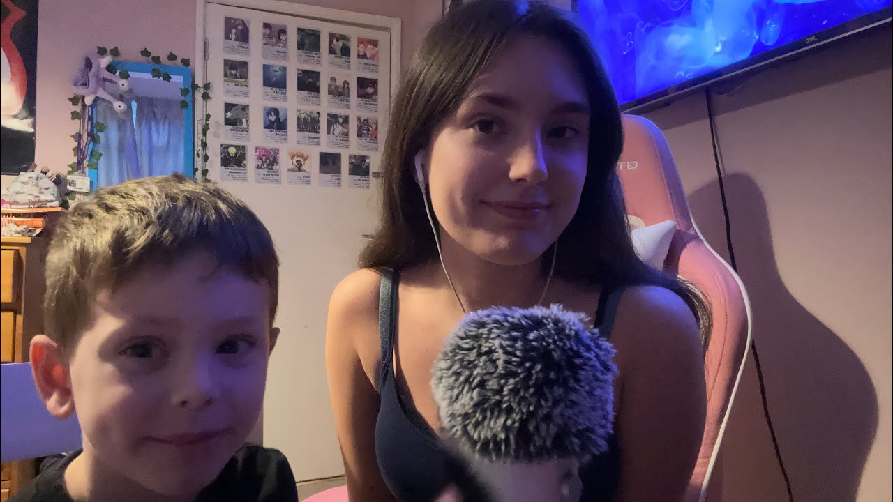 my brother tries asmr… ( he’s super good )
