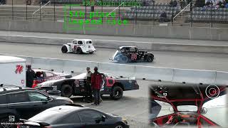 Full legend race driver pov  84 healeys racing at eastbound speedway