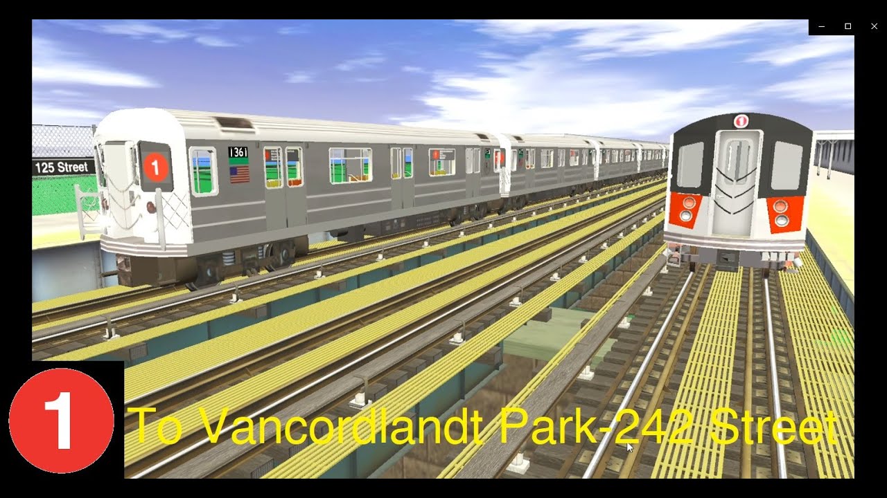 Trainz 2019: The R142 (1) Train To VanCortlandt Park-242nd Street - YouTube