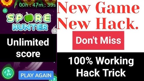 MX player  spore hunter game hack trick | MX player new game spore hunter Hack Trick | MX player