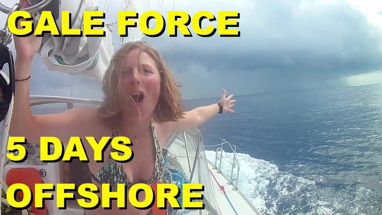 Are We CRAZY? Sailing in GALE FORCE Winds – 700mi to USVI [Ep. 19]