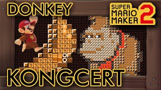 Super Mario Maker 2 - Amazing Donkey Kongcert Level