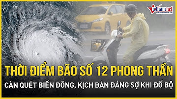 Thời điểm bão số 12 Phong Thần càn quét Biển Đông, kịch bản đáng sợ khi đổ bộ | Báo VietNamNet