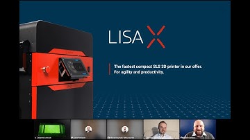 Sinterit Lisa X - a webinar on the fastest compact SLS 3D printer in our offer